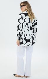 Shirt LM M 0144 cherno-belaya