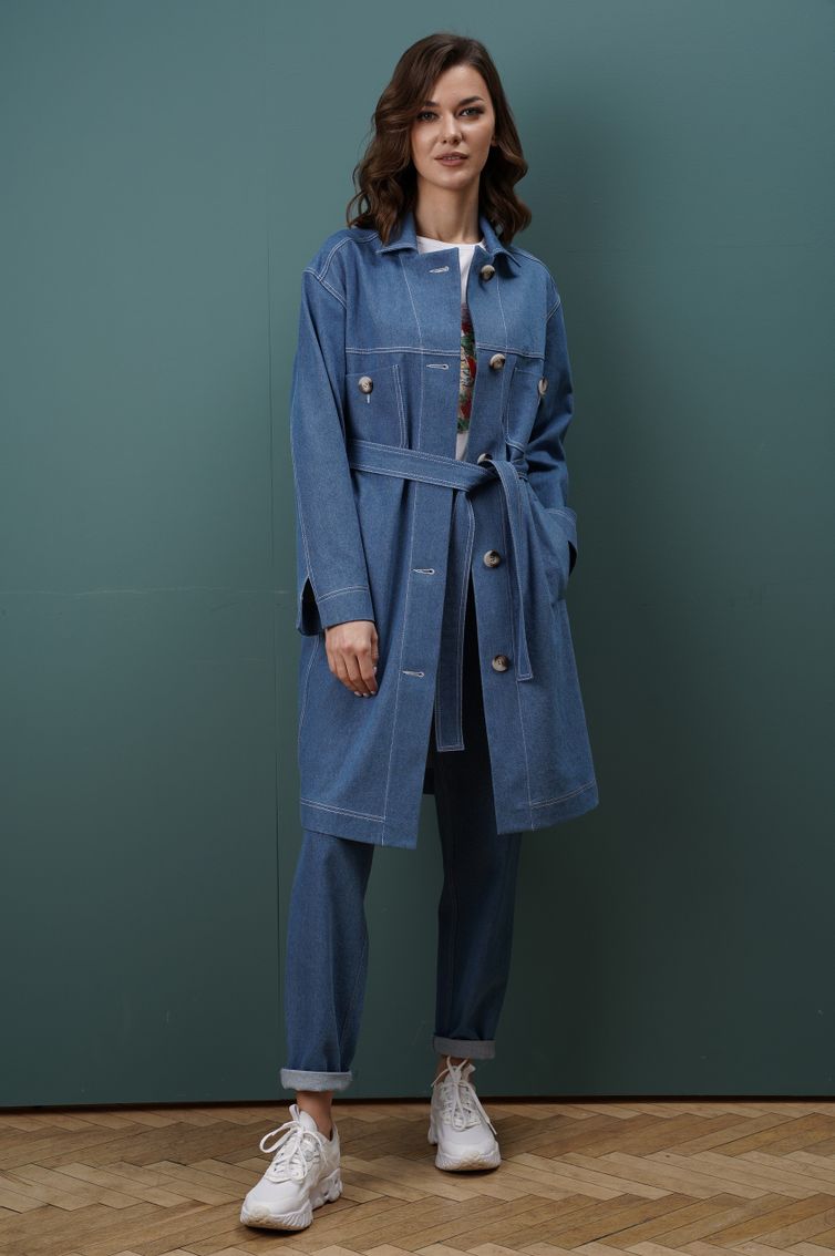 Верхняя одежда FANTAZIA MOD арт. 4129 син