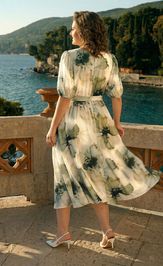 Платье Лилиана 1536 олив