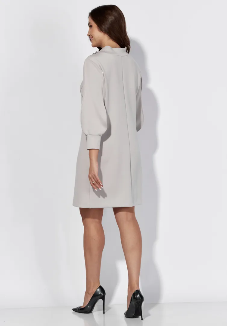 Dress TAiER #1313 svetlo-seryj