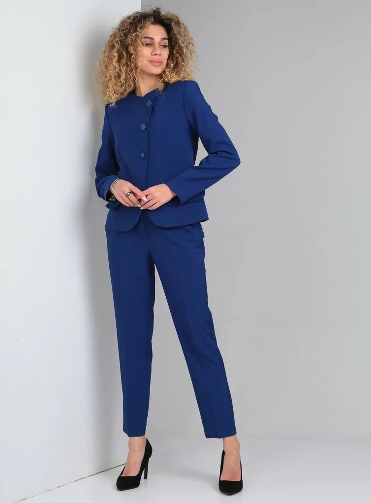 Garnitur Vilena-fashion #845 yarko-sinij