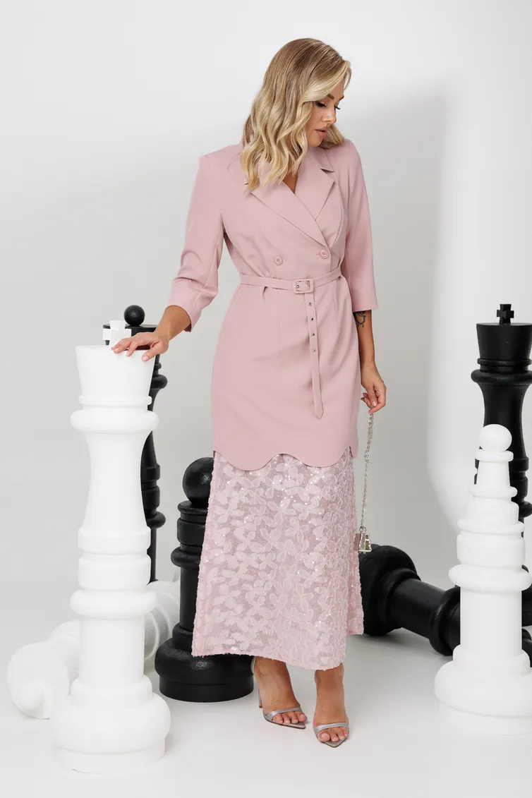 Dress Mubliz #363 rozovyj