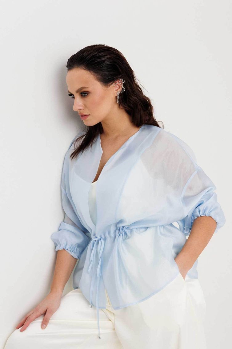 Блуза MiSlana арт. 1300 голубой