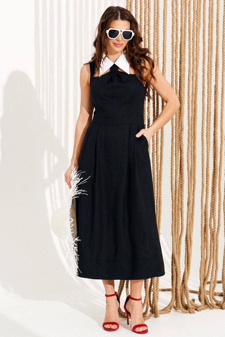 Платье Elletto Life арт. 11129 черный