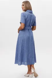 Dress Ma Cherie #4107 sinij melanzh