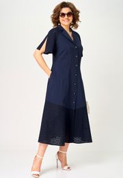Платье EVA GRANT арт. 7216синий