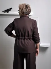 Blazer NOVITA #1483 korichnevyj