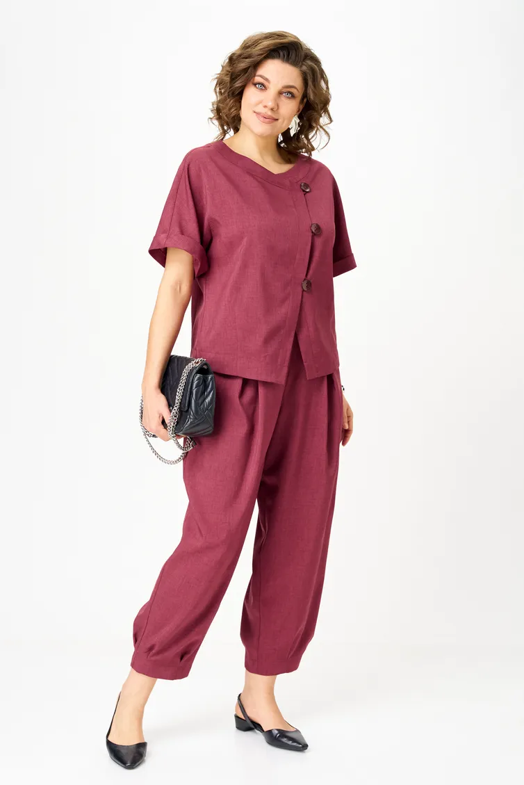 Garnitur Michel Chic #1337/1 rubinovyj