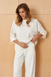 Trousers Panda #123360 molochnyj