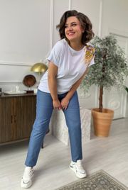 Блузки, туники Rumoda арт. 2132 белый