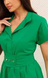 Dress PND 81080 zelenyj