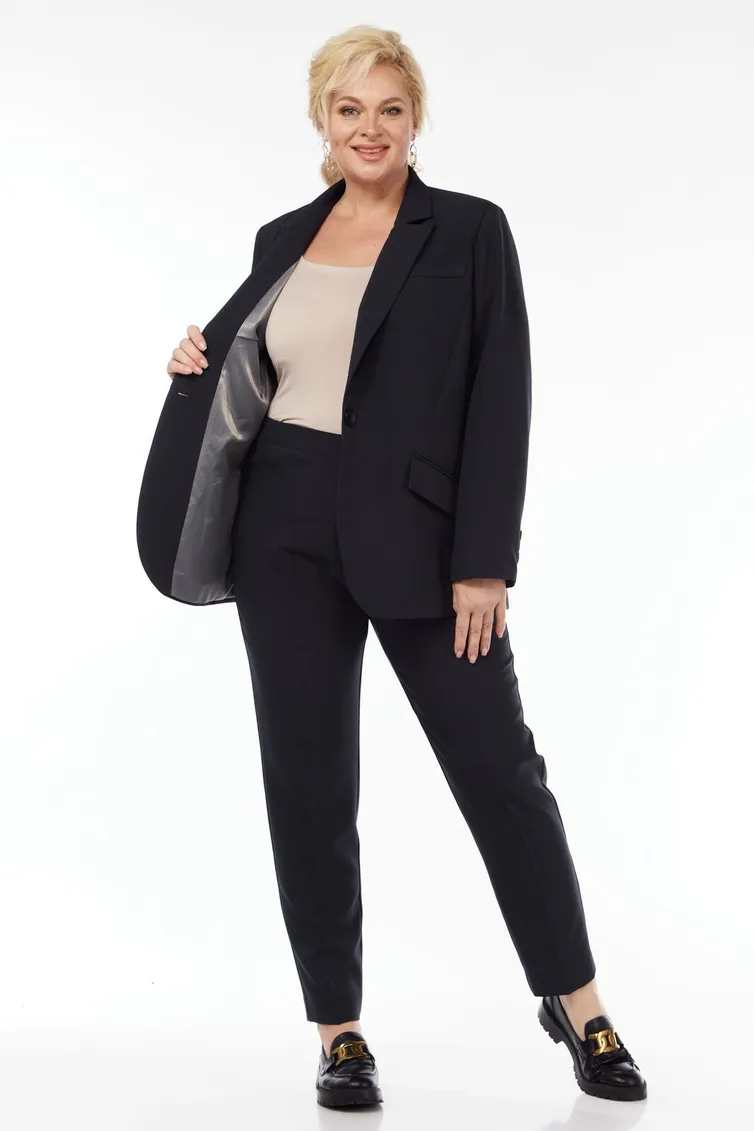 Костюм Vilena-fashion арт. 774 темный графит-6