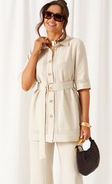 Костюм Beautiful & Free 6461 бежевый