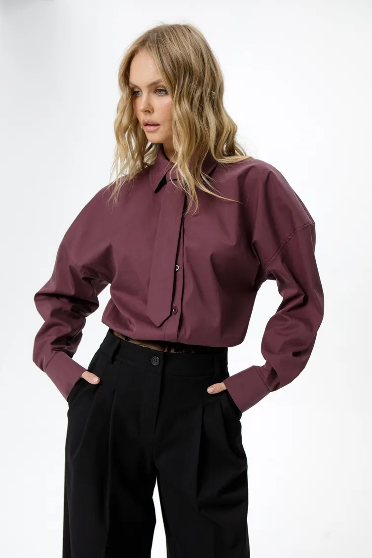 Zestaw Pirs #6478 marsala+ chernyj