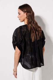 Блузка Люше арт. 4382 черный