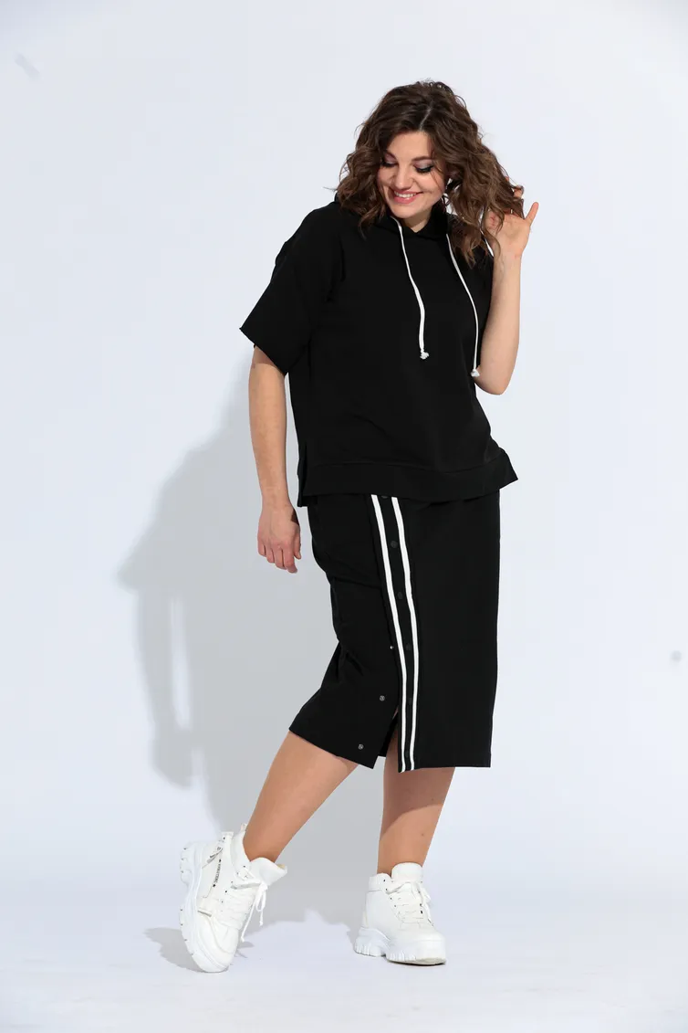 Bluzka BegiModa #4001 chernyj