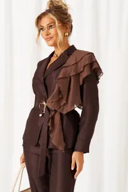 Suit Beautiful & Free #6502 shokoladnyj