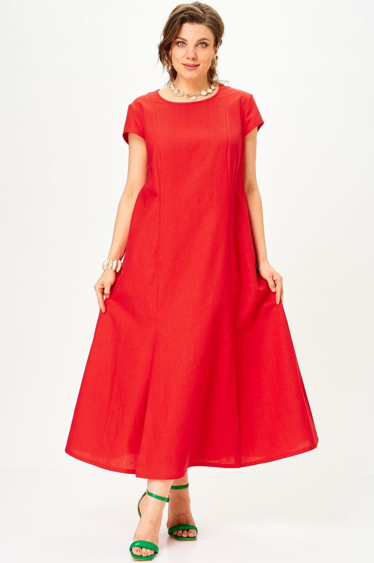 Платье SOVA арт. 11322 красный