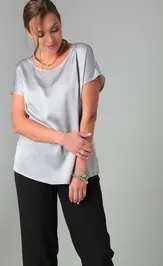 Блузка BLISS 8700 Серебро CAMILE