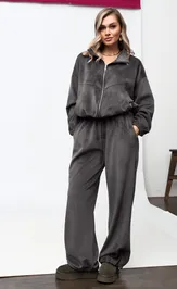Suit Verita moda N-2432 grafit