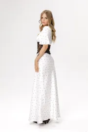 Dress Pirs #6662 belyj