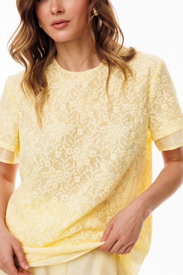 Блузка EOLA арт. 3121 сливочное масло