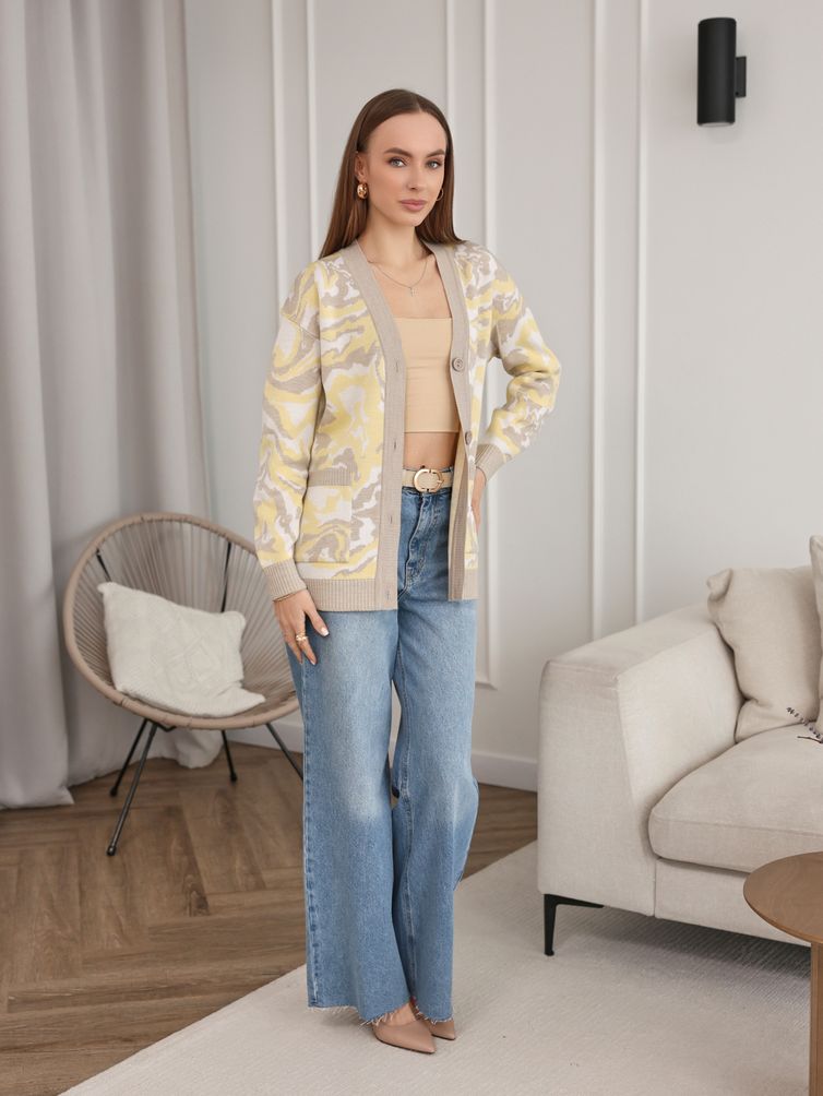 Кардиган BONADI арт. BS45 желтый