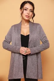 Sweter DS Trend #Kr-0156-0368-04 (s dlinnymi rukavami svobodnyj)