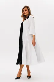 Dress Anastasia #1243 plate cherno-belyj