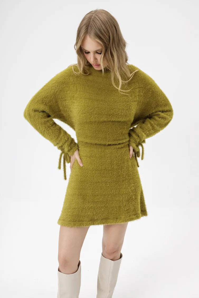 Dress Pirs #6957 olivkovyj