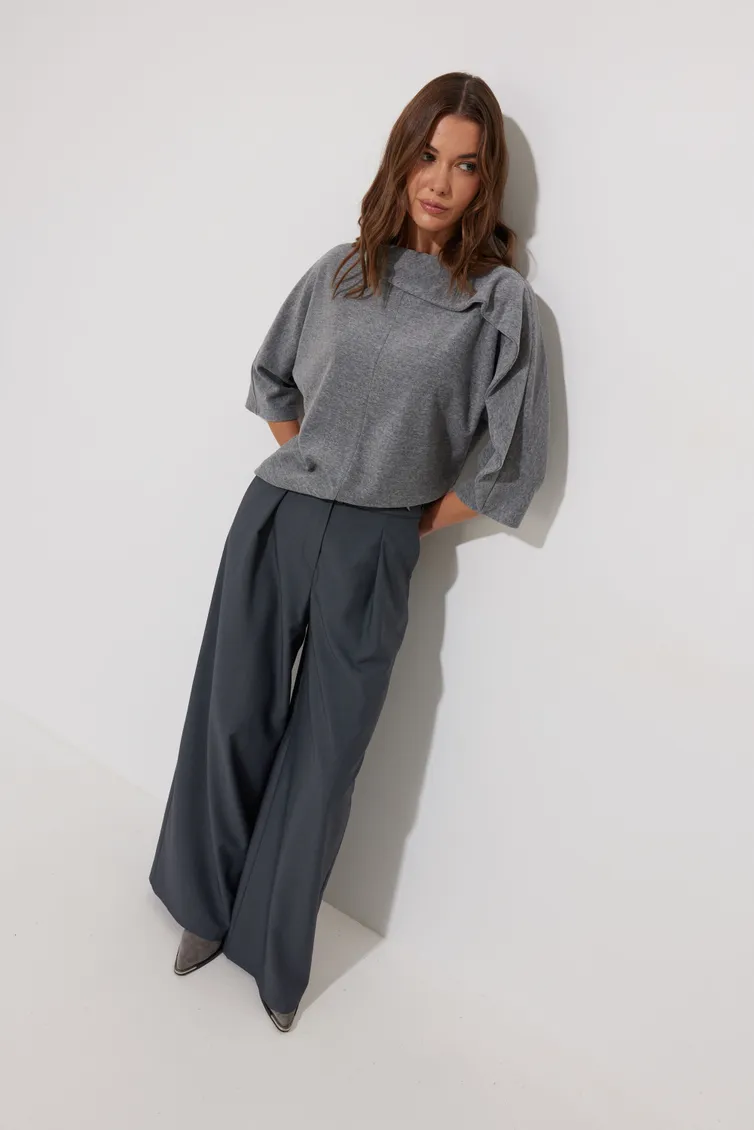 Jumper Lyushe #4265 seryj