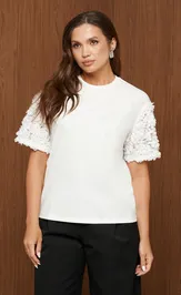 T-Shirt Panda 114444 molochnyj