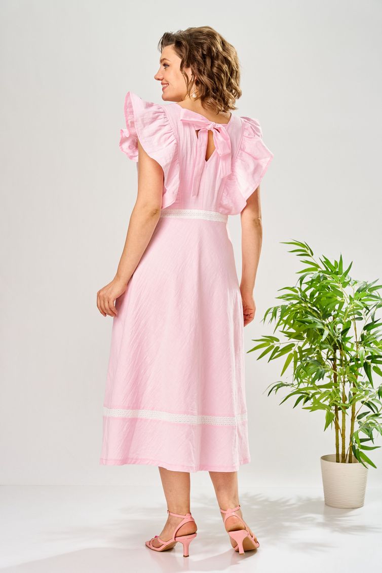Платье Ava fashion арт. М-200 розовый