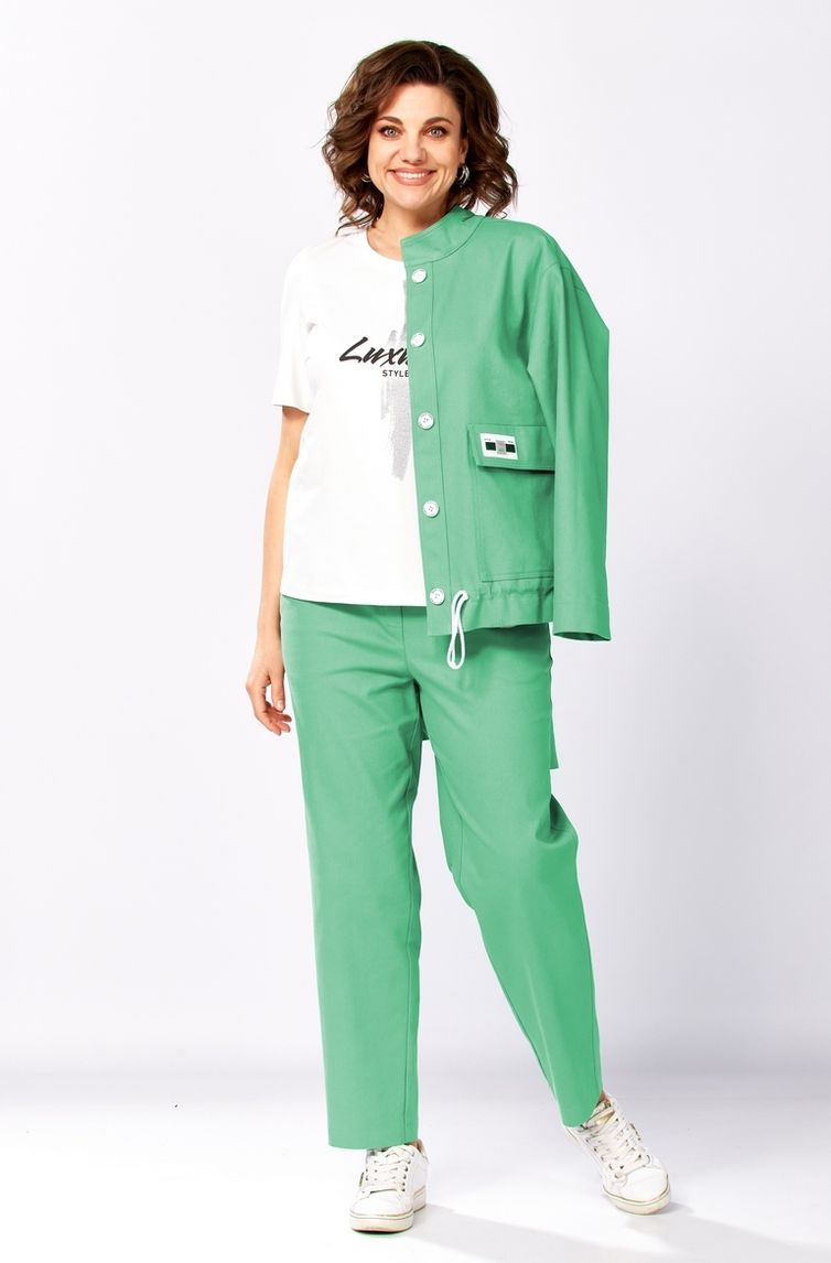 Костюм Milora арт. 1444 ярко-зеленый