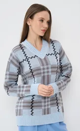 7242-40293 осеннее небо/титаниум/черн
