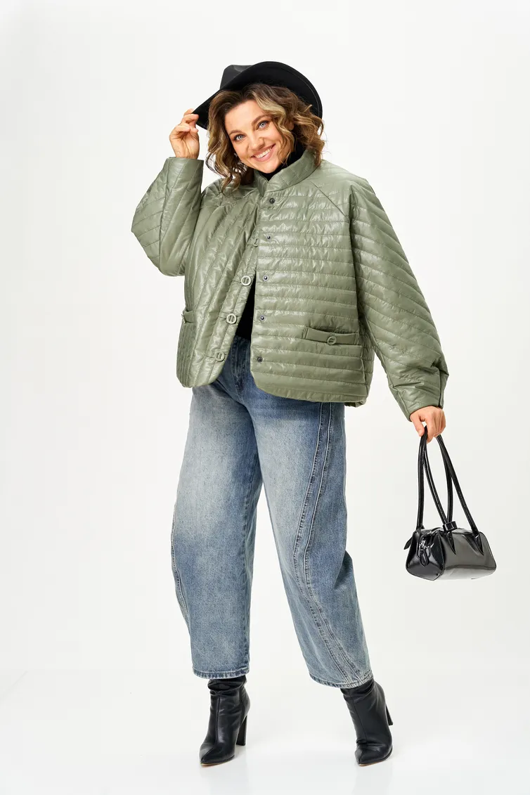 Kurtka LS #6365 xaki