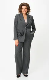 Suit Vilena-fashion 1019 seryj