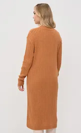 Sukienka Newvay 9242-92040 karamel