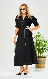 Suit Ava fashion M-213 chernyj