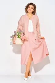 Suit Liliana #1513 pudra