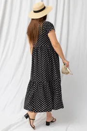 Dress TOOK A LOOK & Angelika #A-356 gorox na chernom