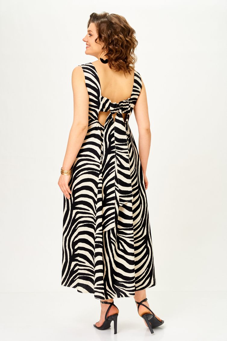 Платье Anastasia MAK арт. 1268 черный/молочный