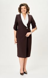 Платье Anastasia MAK 1308 коричневый