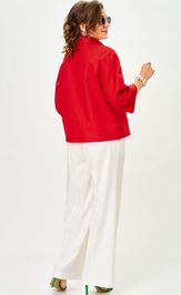 Комплект SOVA 11333 красный- молочный