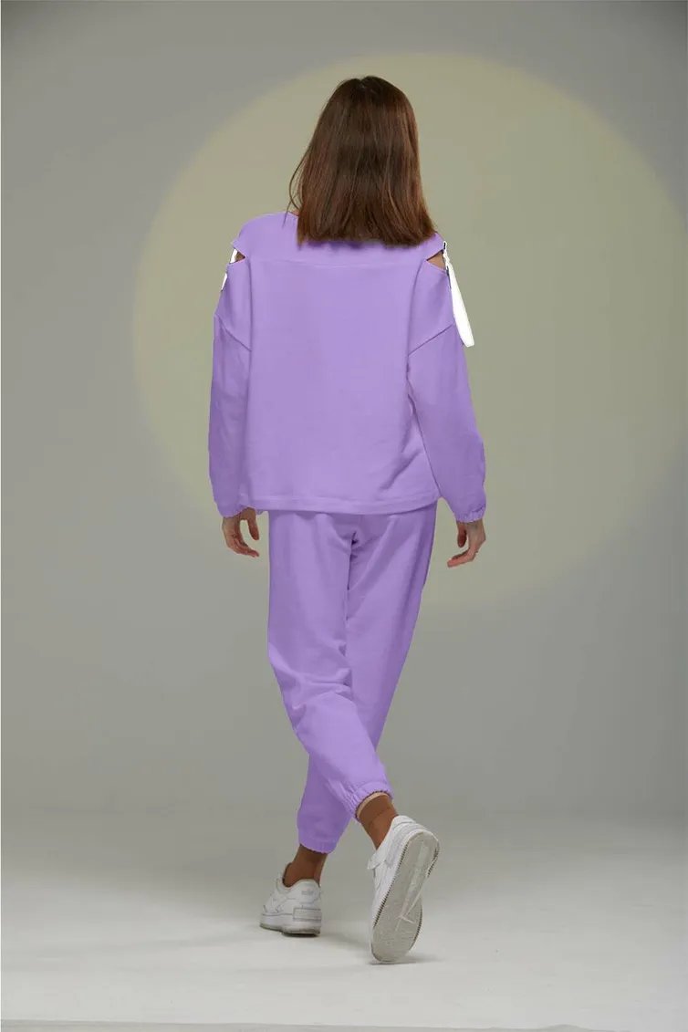 Garnitur LUNA #M-024 fiolet