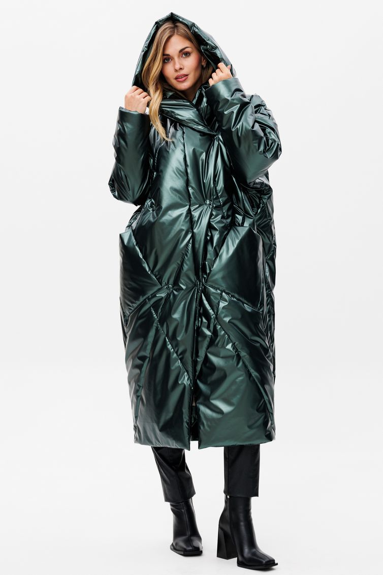 Coat PRATA wear #S023 zelenyj