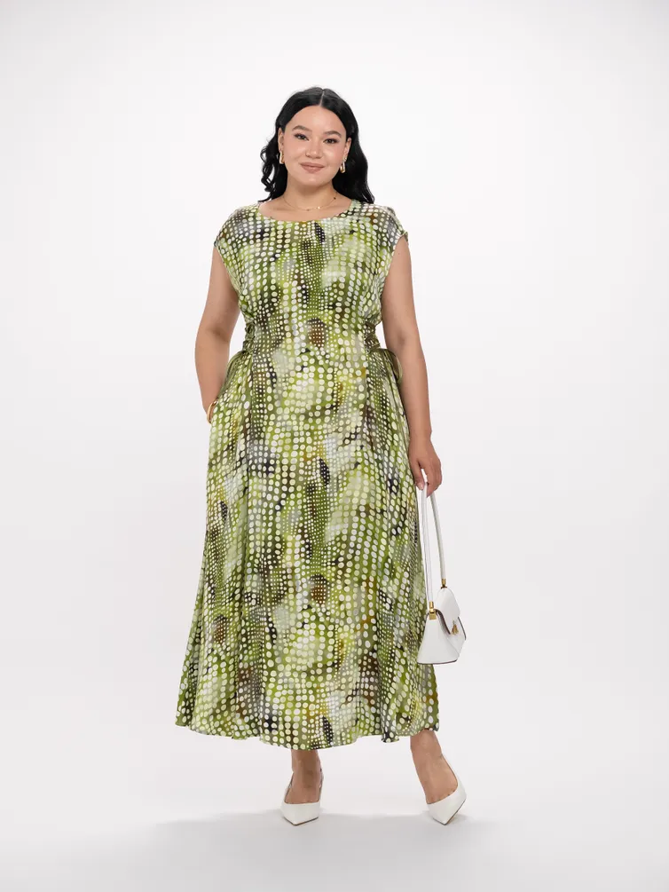 Dress FASHION CENTRE #V-4075-2/Multikolor