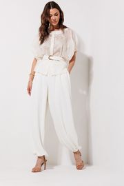 Блузка Люше арт. 4382 молоко