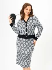 Suit Galean Style #903.1 grafit ornament