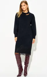Dress LAIKONY L-694 chernyj